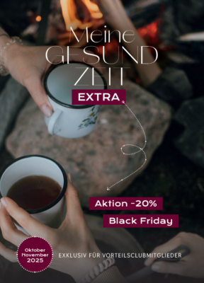 Das Cover der Gesundzeit Extra mit allen Aktionen vom Oktober und November 2025.