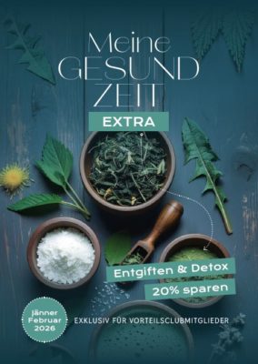 Cover des Vorteilhefts Jänner / Februar 2026 der Adler Apotheke.